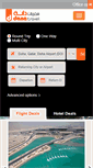 Mobile Screenshot of danatravelsqatar.com
